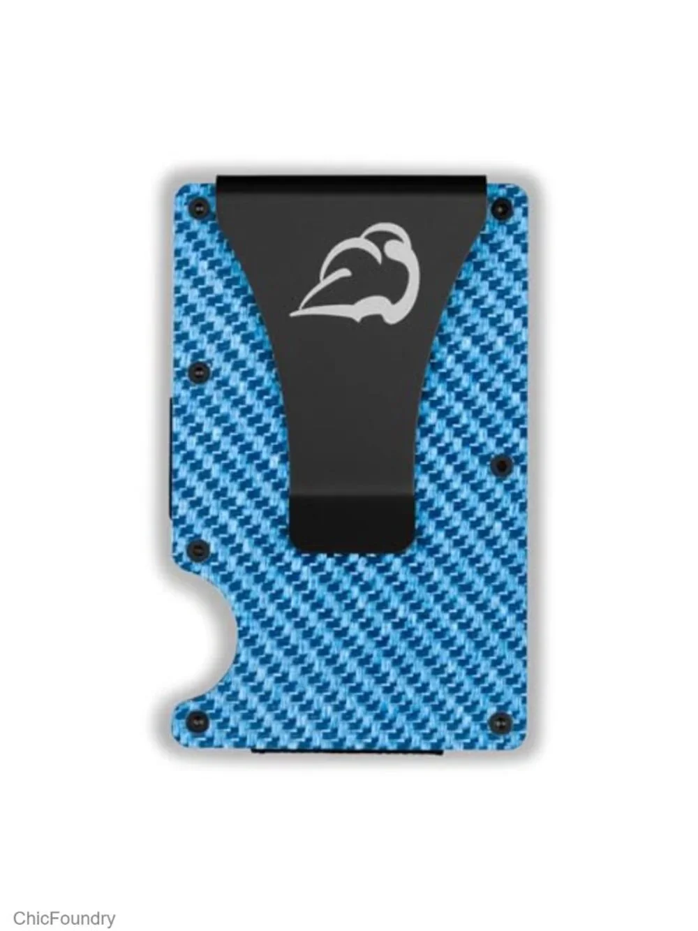 RFID Blocking Carbon Fiber Money Clip Wallet